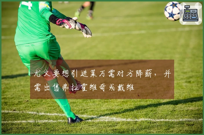 尤文要想引进莱万需对方降薪，并需出售弗拉霍维奇或戴维