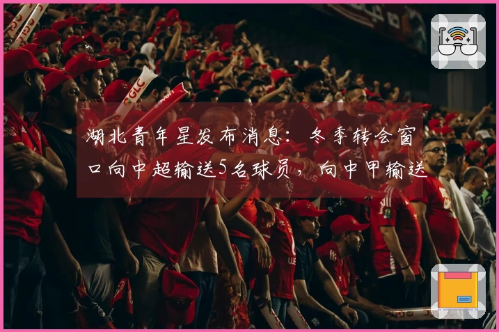 湖北青年星发布消息：冬季转会窗口向中超输送5名球员，向中甲输送6名球员，3名球员出国留洋。